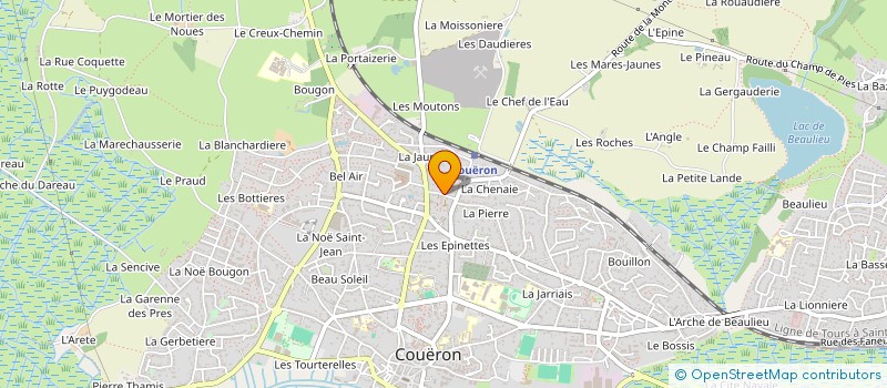localisation de l'entreprise BCR SOL à COUERON