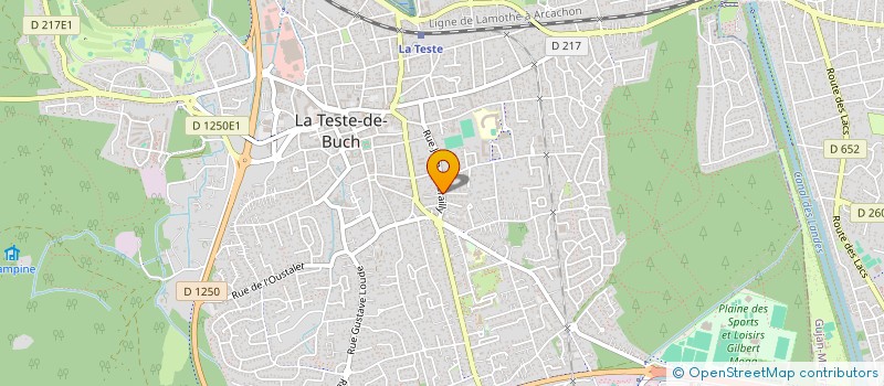 localisation de l'entreprise BCR2020 à LA TESTE-DE-BUCH