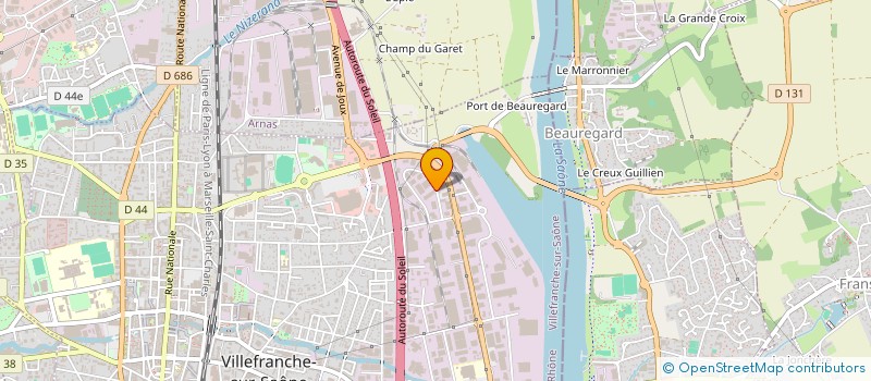 localisation de l'entreprise BCR2L à VILLEFRANCHE-SUR-SAONE