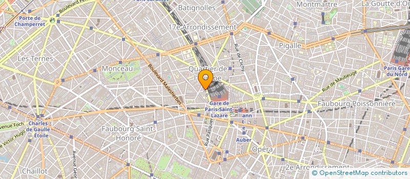 localisation de l'entreprise BCRH & ASSOCIES  PARIS