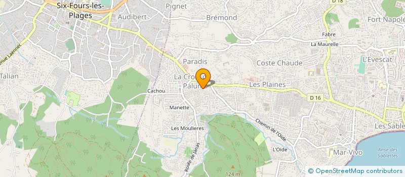 localisation de l'entreprise BCRN à LA SEYNE-SUR-MER