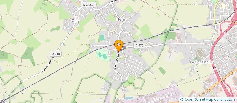 localisation de l'entreprise BCS  HERIN