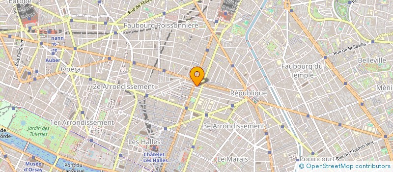 localisation de l'entreprise BCS ALIMENTATION à PARIS