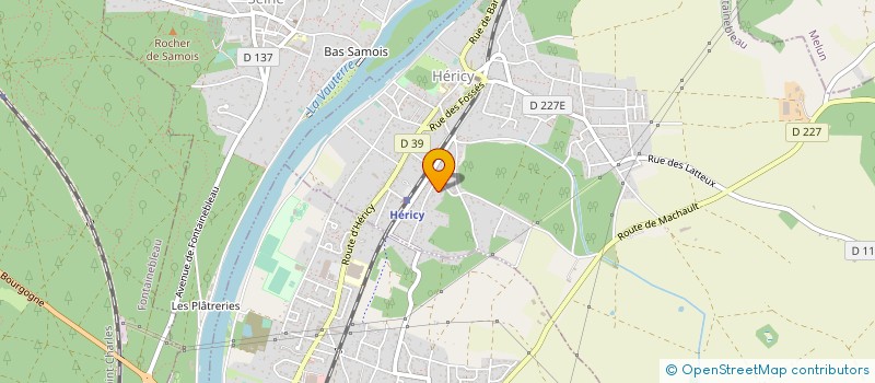 localisation de l'entreprise BCS BAT à HERICY