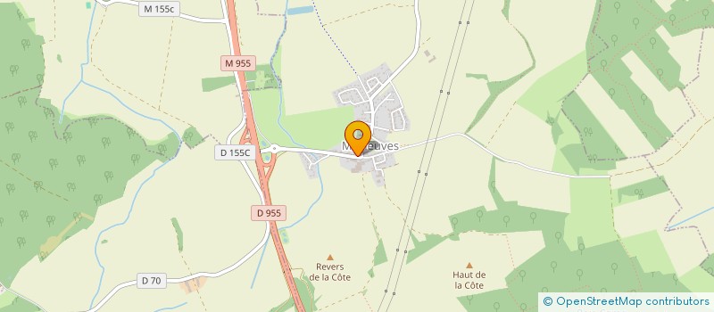 localisation de l'entreprise BCS CONSEIL  MECLEUVES