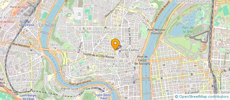 localisation de l'entreprise BCS FITNESS à LYON