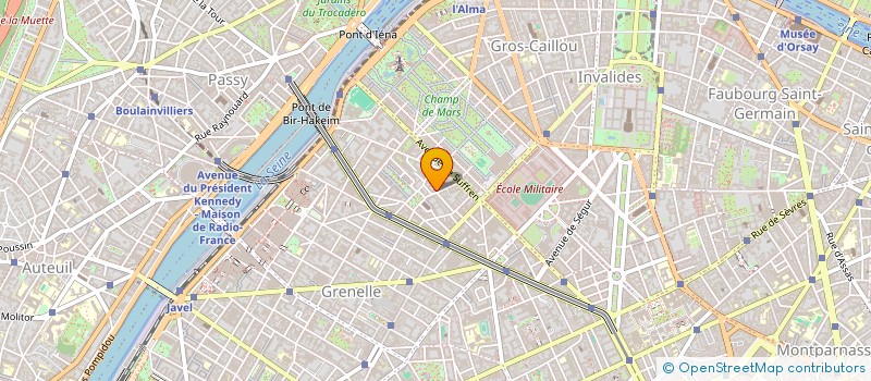 localisation de l'entreprise BCS  INVESTISSEMENTS  PARIS