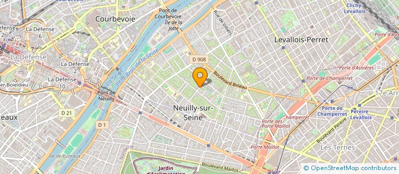 localisation de l'entreprise BCS INVESTMENTS à NEUILLY-SUR-SEINE