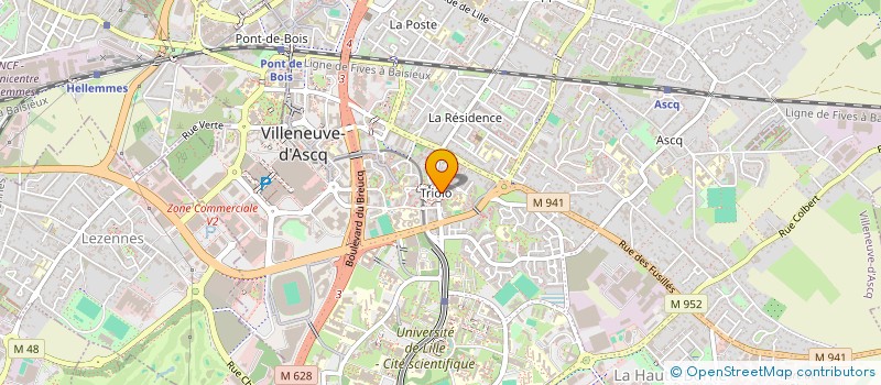 localisation de l'entreprise BCS RENOV  VILLENEUVE-D'ASCQ