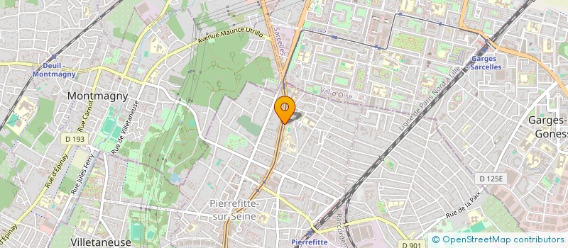 localisation de l'entreprise BCSA SERVICE à PIERREFITTE-SUR-SEINE