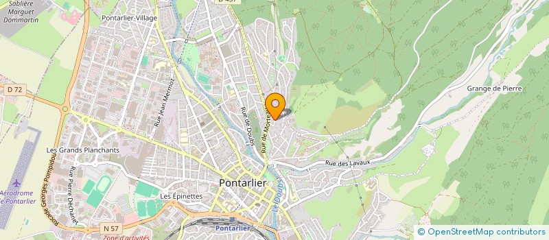 localisation de l'entreprise BCSL  PONTARLIER