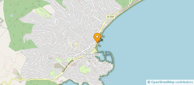 localisation de l'entreprise BCSL à CAVALAIRE-SUR-MER