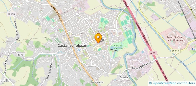 localisation de l'entreprise BCT à CASTANET-TOLOSAN