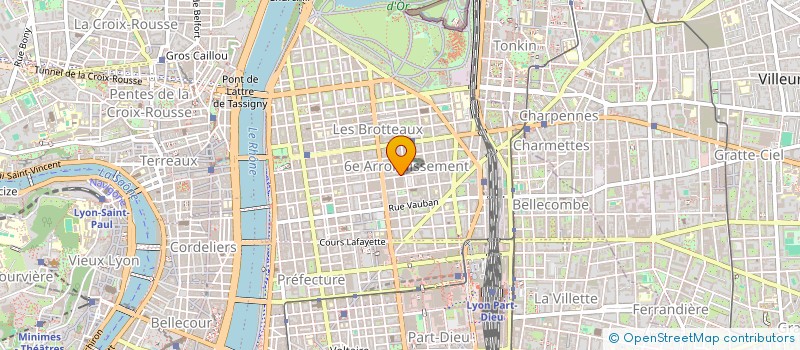 localisation de l'entreprise BCTDOM  LYON