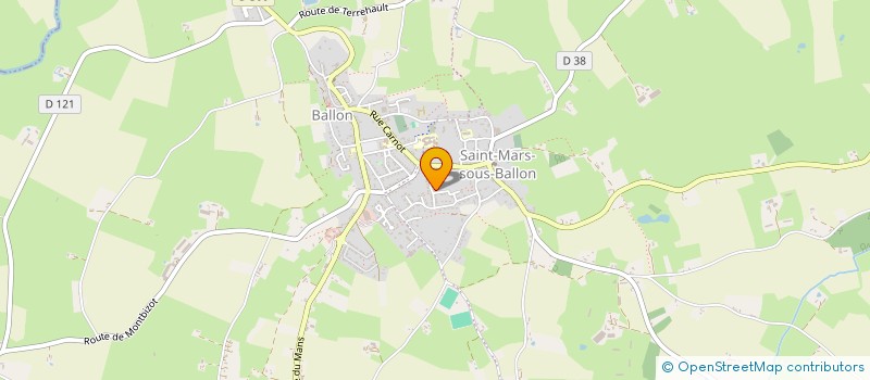 localisation de l'entreprise BCTF INVEST  BALLON-SAINT MARS