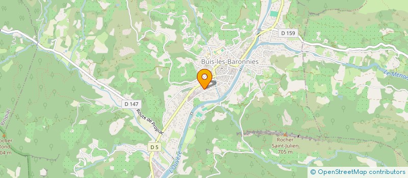localisation de l'entreprise BCTO FANFARE DES BARONNIES à BUIS-LES-BARONNIES