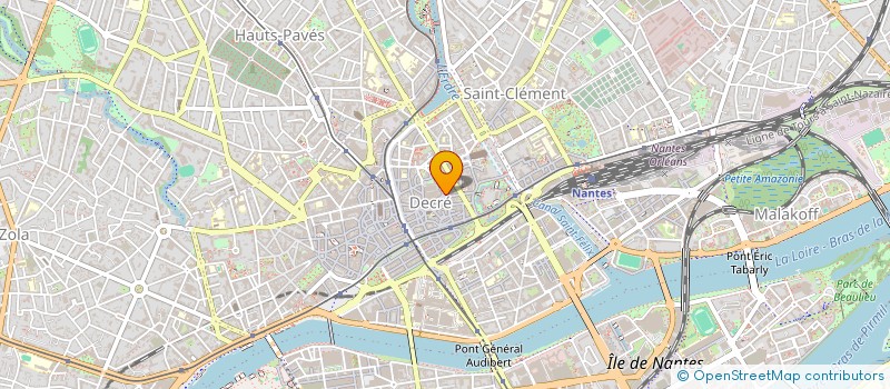 localisation de l'entreprise BCV à NANTES