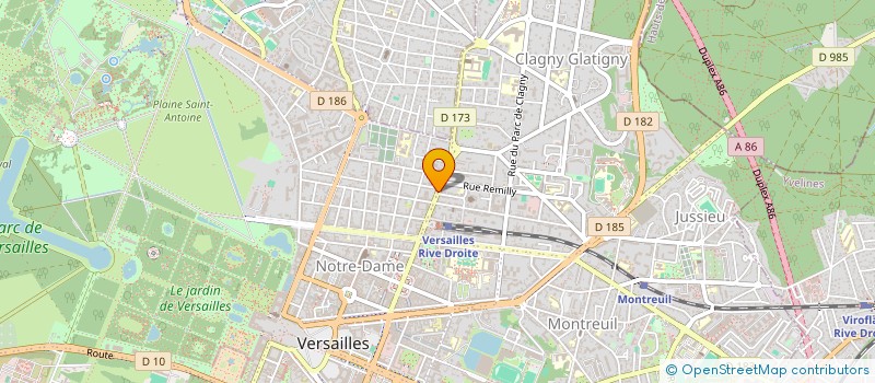 localisation de l'entreprise BCV CARE à PALAISEAU
