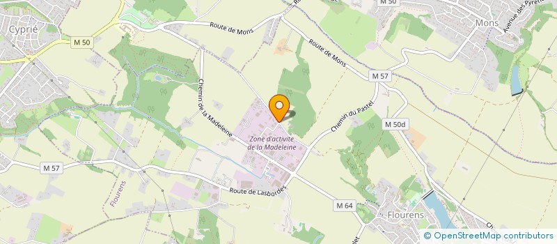 localisation de l'entreprise BCV DISTRIBUTION  QUINT-FONSEGRIVES