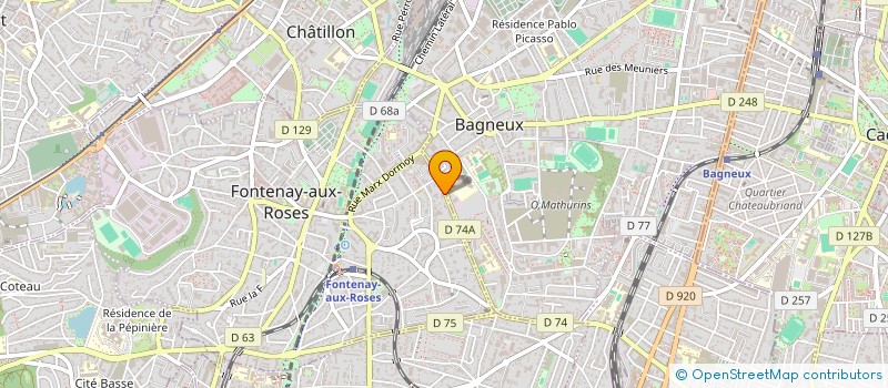 localisation de l'entreprise BCW à FONTENAY-AUX-ROSES