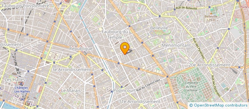 localisation de l'entreprise BCWALL  PARIS