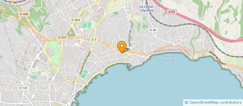 localisation de l'entreprise BCXC  LA CIOTAT