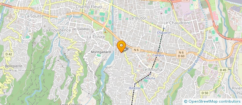 localisation de l'entreprise BCY - VAM'S à SAINT-DENIS