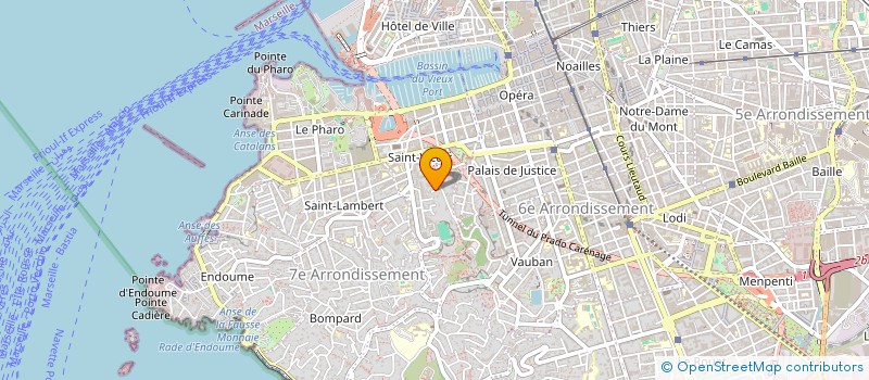 localisation de l'entreprise BCYBER CONSULTING à MARSEILLE