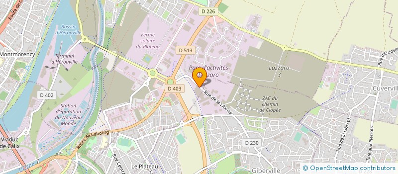 localisation de l'entreprise BCZ  COLOMBELLES