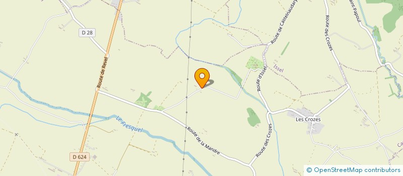 localisation de l'entreprise BCZ IMMO  CASTELNAUDARY