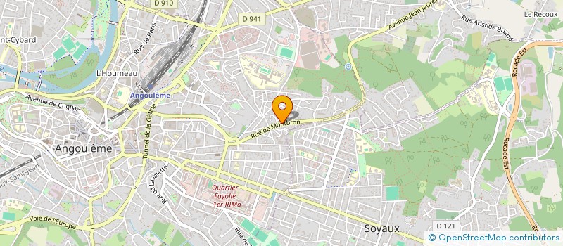 localisation de l'entreprise BD 3000  ANGOULEME