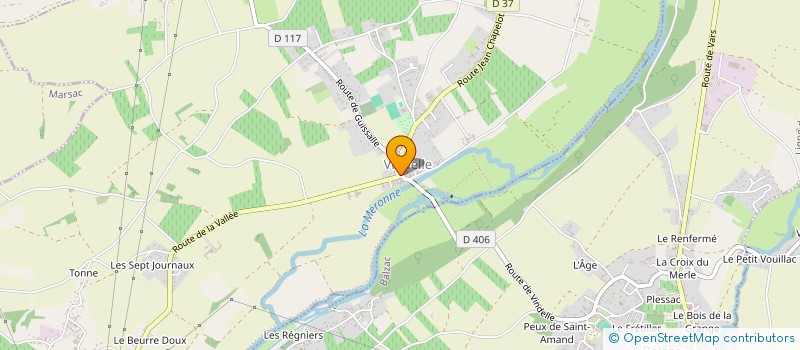 localisation de l'entreprise BD à CHAMPNIERS
