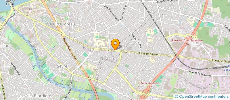 localisation de l'entreprise BD à SAINT-SEBASTIEN-SUR-LOIRE