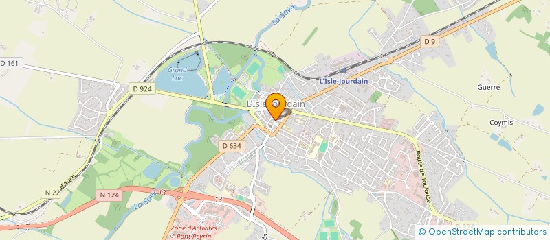 localisation de l'entreprise BD A D'OC à L'ISLE-JOURDAIN
