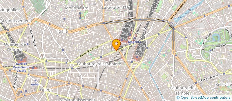 localisation de l'entreprise BD AND P à PARIS