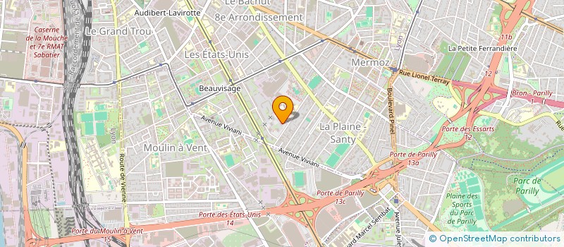 localisation de l'entreprise BD AUTO 69  LYON