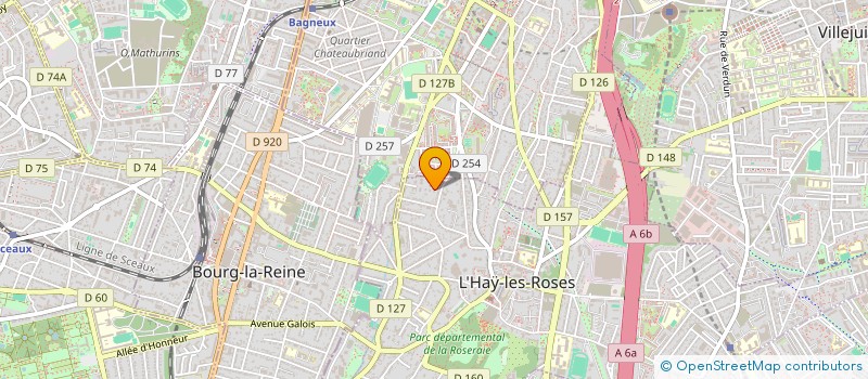 localisation de l'entreprise BD AVENIR à L'HAY-LES-ROSES