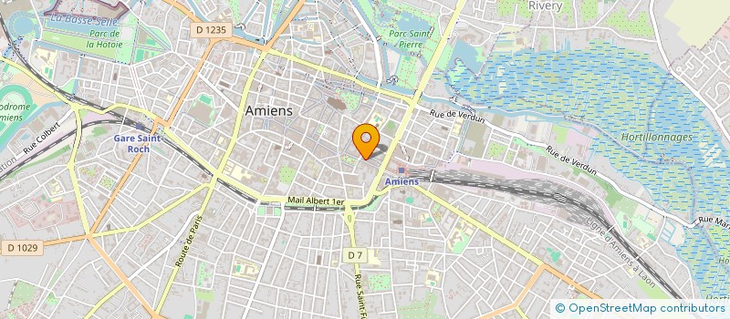 localisation de l'entreprise BD BAZAR  AMIENS