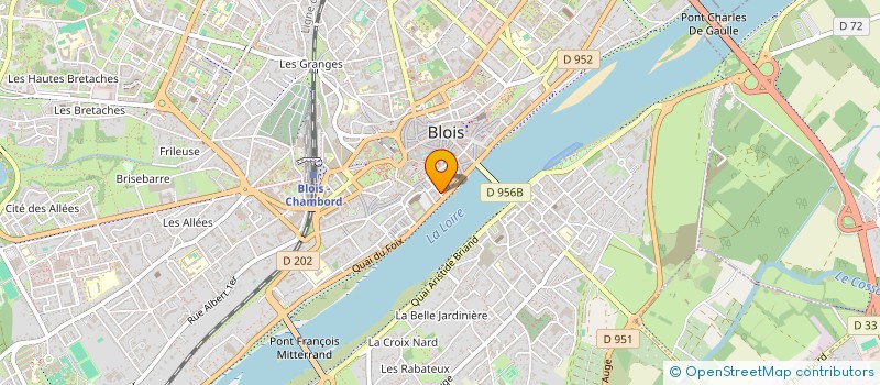 localisation de l'entreprise BD BOUM à BLOIS
