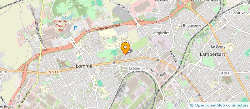 localisation de l'entreprise BD CATERING à LILLE