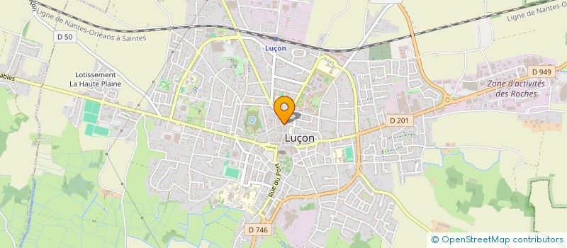 localisation de l'entreprise BD & CO à LUCON