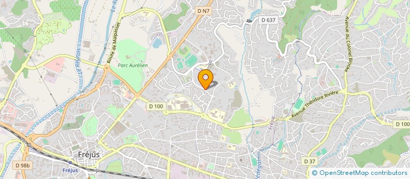 localisation de l'entreprise BD CONCEPT à FREJUS