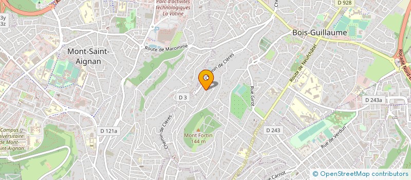 localisation de l'entreprise BD CONSULTING à BOIS-GUILLAUME