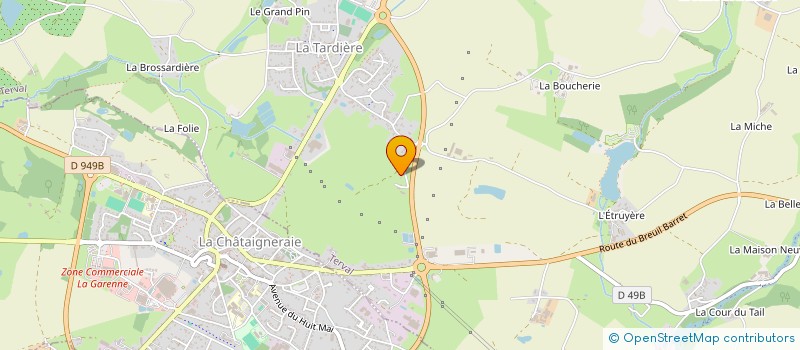 localisation de l'entreprise BD CONSULTING  TERVAL