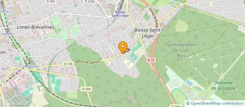 localisation de l'entreprise BD CONSULTING  LIMEIL-BREVANNES