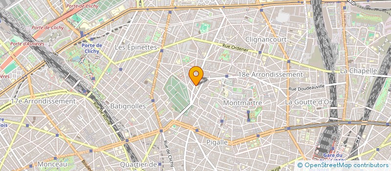 localisation de l'entreprise BD F.I.C. à PARIS