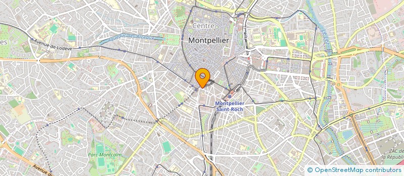 localisation de l'entreprise BD FOOD  MONTPELLIER