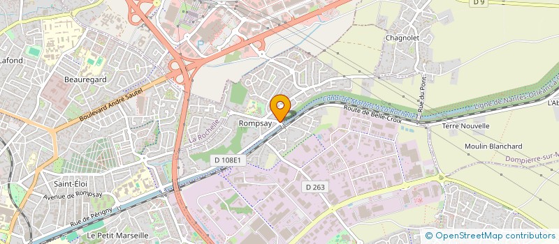 localisation de l'entreprise BD IMMO  PERIGNY