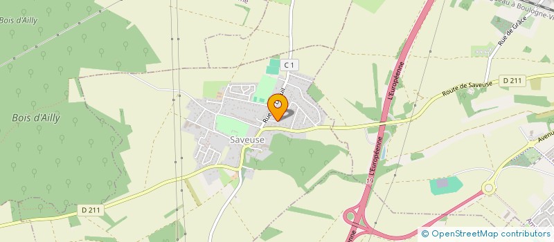 localisation de l'entreprise BD IMMOBILIER  SAVEUSE