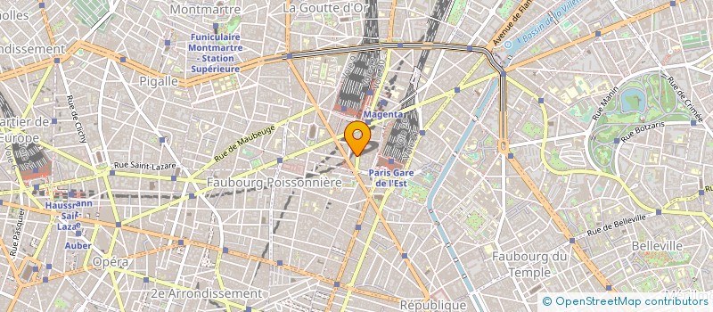 localisation de l'entreprise BD INTERNATIONAL  PARIS